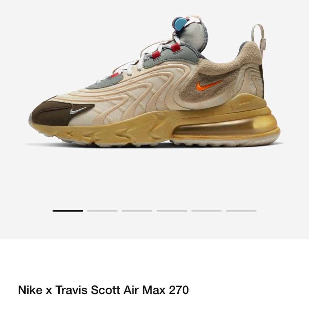 Nike x Travis Scott Air Max 270 Size 10.5
